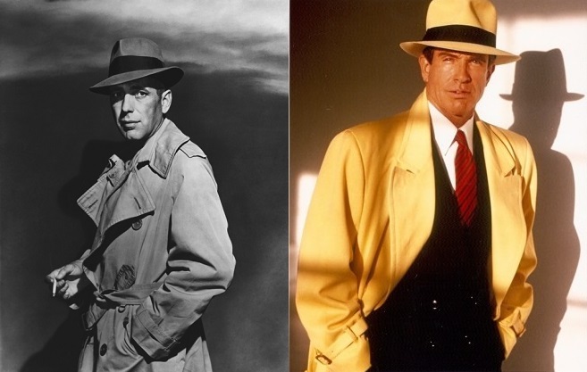 Humphrey Bogart In A Trenchcoat