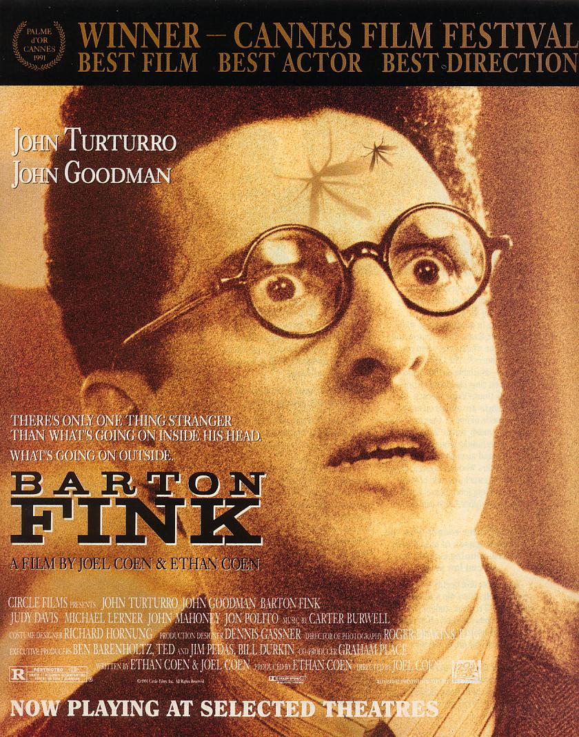 Barton Fink – Delírios de Hollywood (Barton Fink/ 1991)